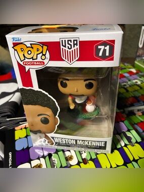 Football World Cup 2026 USA Weston McKennie Funko Pop! Vinyl Figure #71